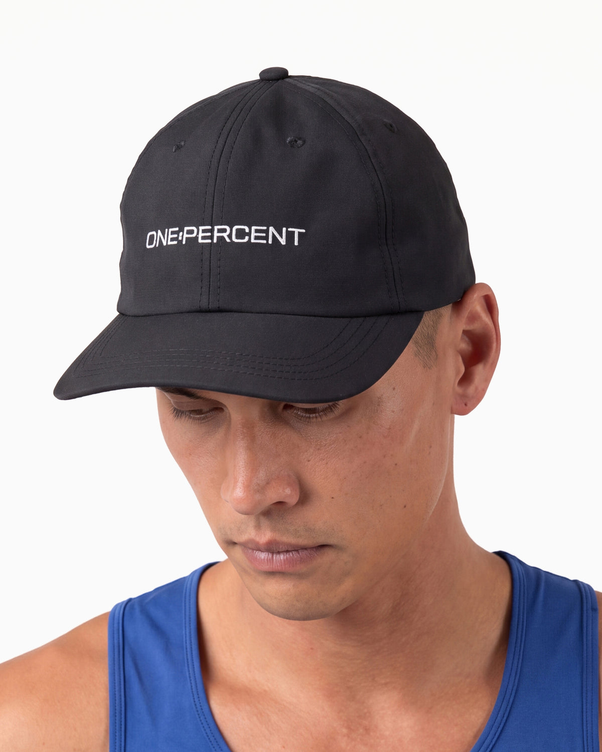 FRONT EMBROIDERY · STITCHED, NOT PRINTED