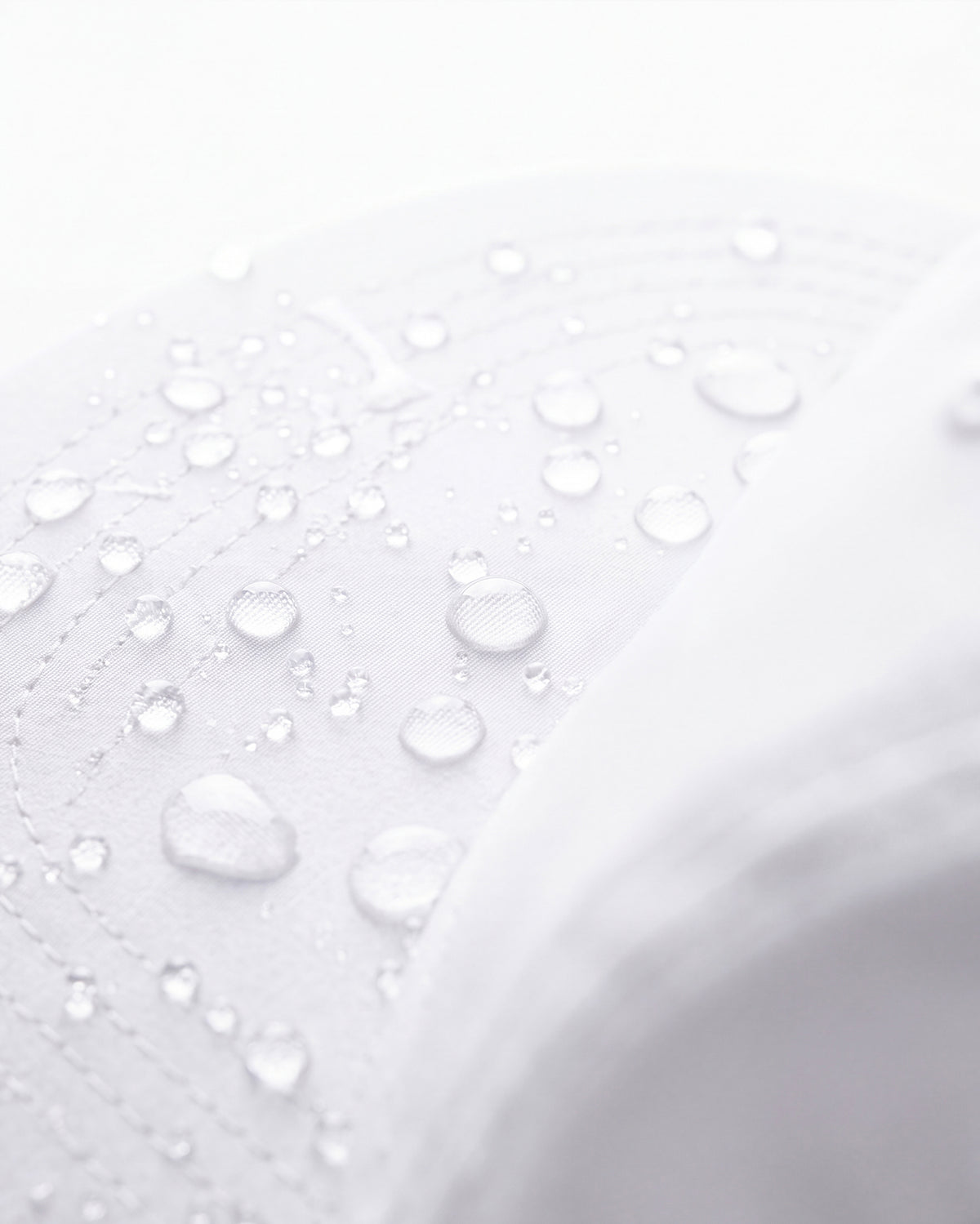 WATER-RESISTANT SHELL · RAIN BEADS AND RUNS OFF