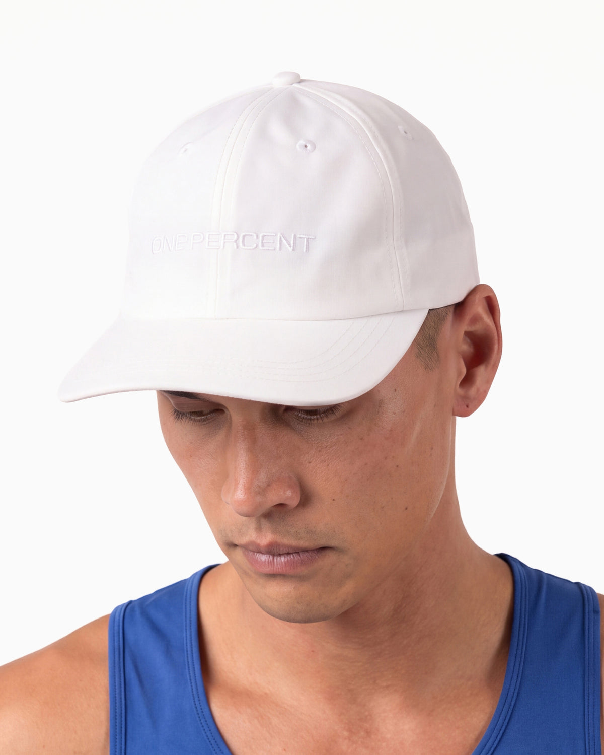 FRONT EMBROIDERY · STITCHED, NOT PRINTED